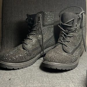 rock & candy combat boots<3